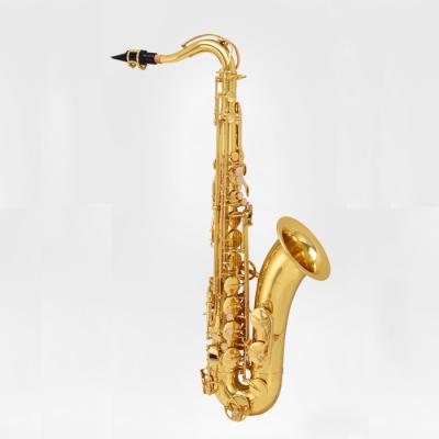 China Student Sax China Alto Lacquer Gold Lacquer Bb Key Saxophone for sale