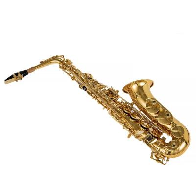 China Lacquer Factory Made Professional Cheap Free Color EB Alto Saxophone for sale