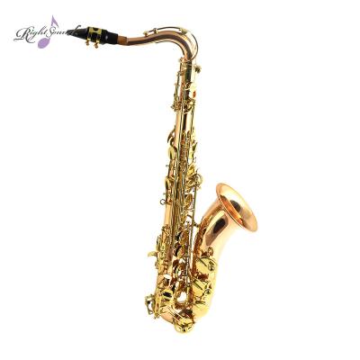 China Clear lacquer tenor saxophone ZYTS-818Qsn with premium case for sale