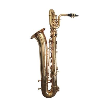 China High Quality Factory Price Chinese Baritone Saxophone Gold Lacquer Baritone Sax Saxophone for sale