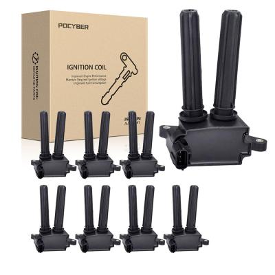 China Ignition Coil Pack For Engine Factory Price Compatible With Dodge Jeep Chrysler Ram V8 5.7L 6.1L 6.4L Engine OEM 5C1569 UF504 E1004 Ignition Coil Pack Of 8 for sale