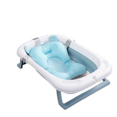 China Wash Baby Body Durable Using Low Price Plastic Baby Tub Foldable Baby Tub With Stand For Babies for sale