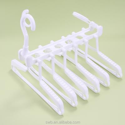 China Stored Foldable Plastic Hanger for sale