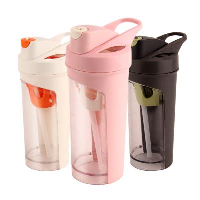 China 2022 Custom Logo Printed Joy Sports Gym Protein Shaker Bottle Viable for sale