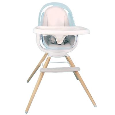 China Modern Wholesale Plastic Kids Highchair Baby Referee Chair Rotation Swivel Highchair For Baby for sale