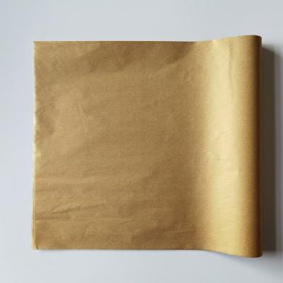 China Pearl Powder Gold Color Cloth Moisture Proof Special Food Packaging Packagingpaper for sale