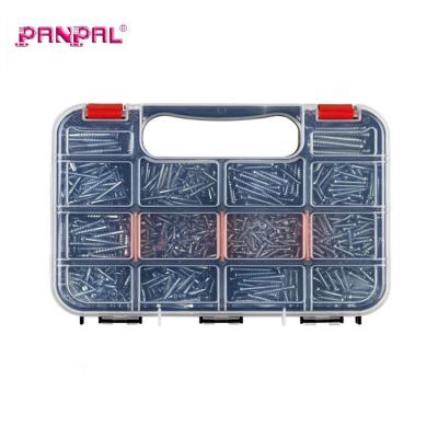 China China Manufacturers Handbag 565PC Flat Wood Screw And Screw Tapping Set for sale