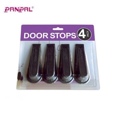 China china manufacturer 4pack repair black rubber door stopper for sale