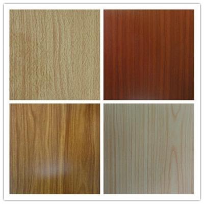 China PVDF coating Curtain wall Aluminum Composite Panel Wood grain up to the length of 6000mm for sale