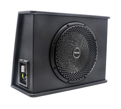 China Portable Audio Player 10 Inch 12 Inch 600 Watt Universal Subwoofer With Internal Amplifier Slim Active Ported Subwoofer for sale