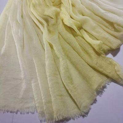 China Wholesale Newest European Inner Mongolia Fashion 100% Pure Cashmere 100% Pure Two Tone Other Scarves Pashmina Pleated Ply for sale