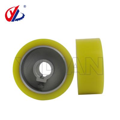 Cina Four Sided Planer Polyurethane Feeding Roller 120X30X50 PU Press Wheel in vendita