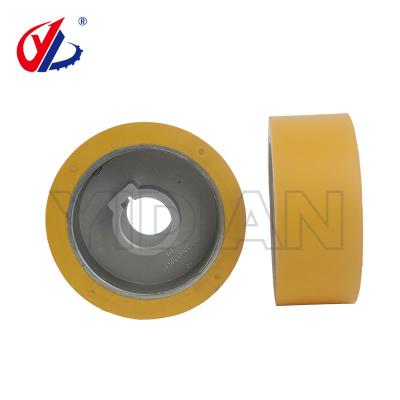 Cina Rubber Feed Roller Wheels D=120 B=30 W=50 For Woodworking Planer Moulders in vendita