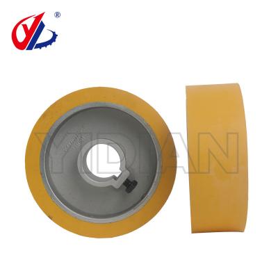 Cina 140*35*50mm Rubber Feeding Roller With Key Hole For Woodworking Planer Moulder in vendita