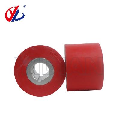 China Pressure Rubber Roller For Round Rod Sanding Machine / Round Bar Machine Spare for sale