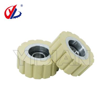 China Rubber Pressure Wheel for Cehisa Edgebander Woodworking Machine Spares Supplier for sale