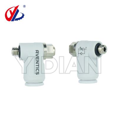 China 4-011-04-1615 AVENTIC Check-choke valve R412010565 Pneumatic Flow Control Valve for sale