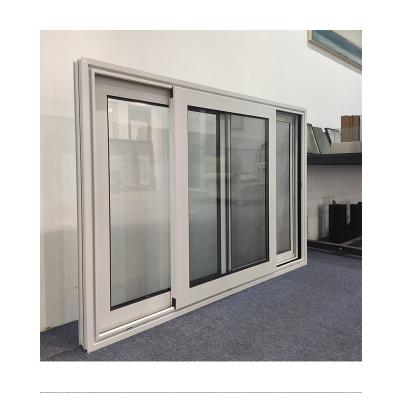 China New Zealand Magnetic Condensation Screen Aluminum Anti Sliding Windows With Installation Flap for sale