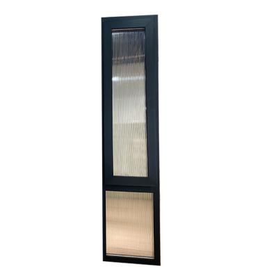 China Folding Standard Aluminum Chain Screen New Zealand Winder Awning Window Fluted Glass For Bathroom AS2047 for sale