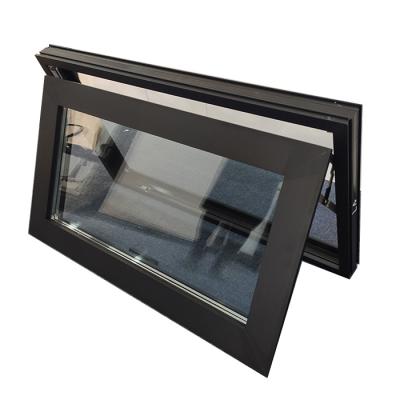 China Luxury Easy Sliding Operate Awning Aluminum Windows Inward Opening With Handle for sale