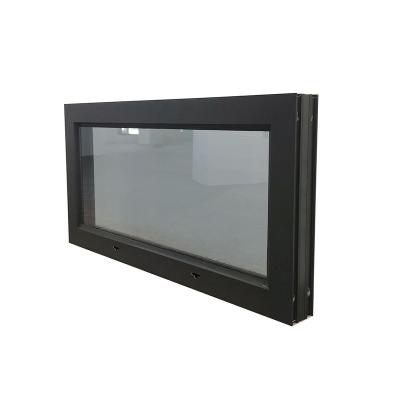 China Aluminum Stationary Folding Screen Windows Glass Window Fixed Wall With Net Duct 35 36 OTIC RW 44db for sale