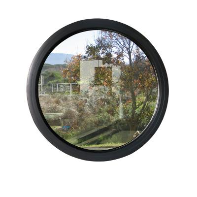 China Swing round shape special fixed window aluminum window fixed window with high quality for sale