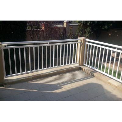 China Modern Liberty Railing Black Straight Aluminum Railing For Outdoor Balcony Porch for sale