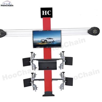 China Automatic 3D Four wheel alignment High quality Wheel aligner Car wheel alignment machine 24 inch for sale