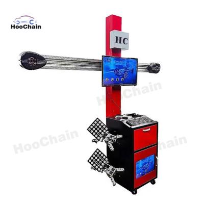 China Automatic 3D Four wheel alignment With Sony Camera High quality 2 HD screens Wheel aligner 19Iinch and 32 inch for sale