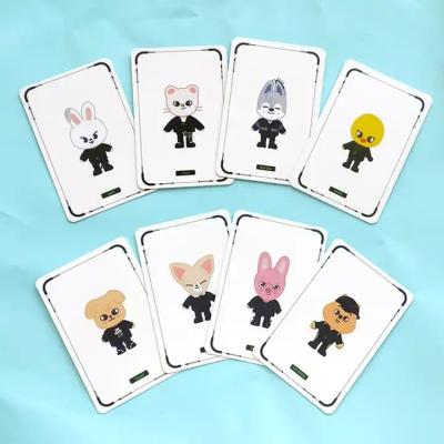 China Korea Wholesale Kpop Idol Group Merch 8pcs/set Kpop Idol Group Merch 8pcs/set Kids SKZOO Photocard Lomo Card Photo Card for sale