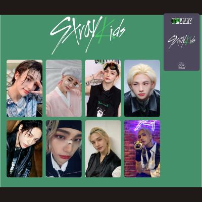 China Korea Wholesale Kpop Idol Merch 8pcs/set Kpop Idol Group Merch Merch 8pcs/set Misplaced Felix Photocard Lomo Card Member Photo Card for sale