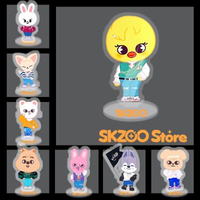 China China Wholesale Kpop Idol Merch Lost Beast Kids SKZOO Clear Plastic Standee Acrylic Stand for sale