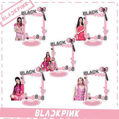 China China Wholesale Merch Blackpink Standee Born Pink Acrylic Stand Kpop Idol Acrylic Photocard Frame for sale