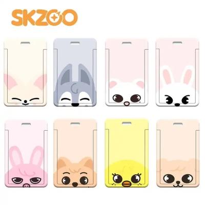 China China Wholesale Kpop Idol Group Merch Kids SKZOO SKZ Advertising Hardcover Poster Cover Stray Card Holder for sale