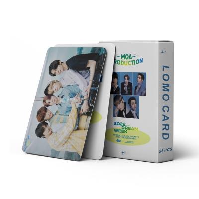 China MOA X Card Photo Card Set In March Korean Wholesale Kpop Idol Group Merch 55pcs/box TXT Photocard Lomo for sale