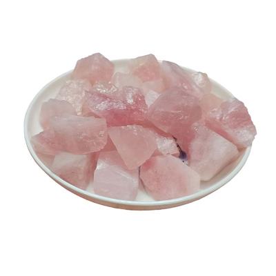 China China Crystal Gemstone Aromatherapy Stone Raw Natural Loose Healing Rose Quartz Tumbled Stone for sale