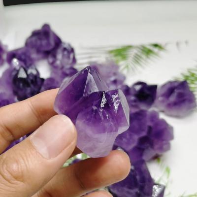 China Wholesale Natural Raw China Amethyst Cluster Crystal Cluster Amethyst Flower Purple For Decoration for sale