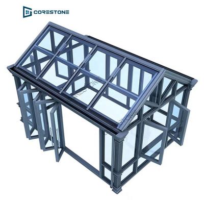 China Modern Hot Sale Aluminum Glass Sunroom For Solarium Sunrooms for sale