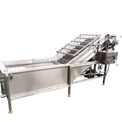 China Flour Mill Air Bubble Water Circulation Lettuce Tomato Strawberry Leaf Vegetable Fruit Washing Machine for sale