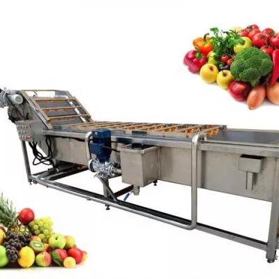 China Food Processing Machine Air Bubble Date Soybean Coconut Apple Avocado Herb Tomato Green Leaf Vegetable Fruit Cleaning Washing Machine for sale