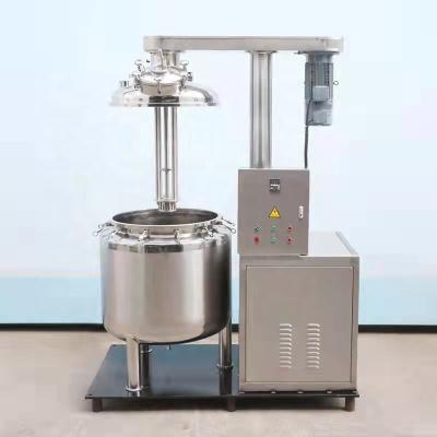 China Fully Automatic Efficient Energy Saving Homogenizer Emulsifying Machine 50L Vacuum Mixer Emulsifying Machine for sale