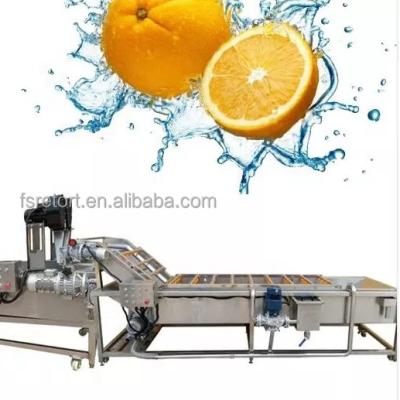 China Mini Air Bubble Strawberry Washing Machine Leafy Vegetable Fruit Washing Machine Commercial Supply Small Size for sale