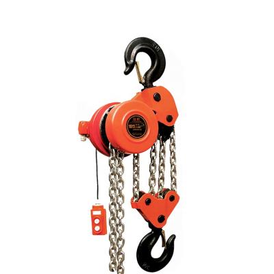 China Lifting Tool 20t Chain Pulley DHP Type 3 Phase Control By 380V Hoist Remote Electric Slew Control For Electric Crane for sale