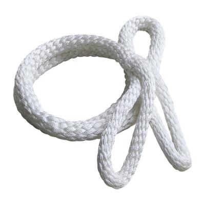 China Lifting Goods Rope Nylon Crimps Lifting Belts Hand Knitting Webbing High Strength Wear-Resisting Tension Sling for sale