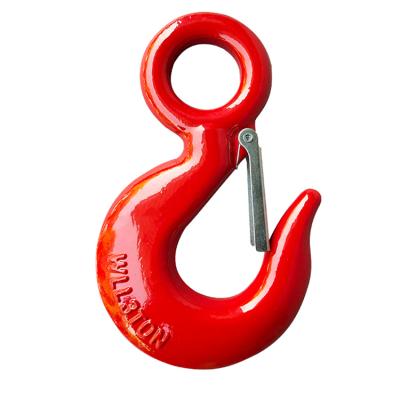 China Custom OEM G80 USA Drop Forged Type Clevis Clamp Lug With Cast Safety Latch for sale