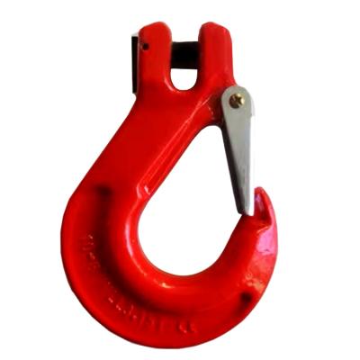 China Custom OEM G80 Forged Alloy Steel Horns Loading Hook for sale