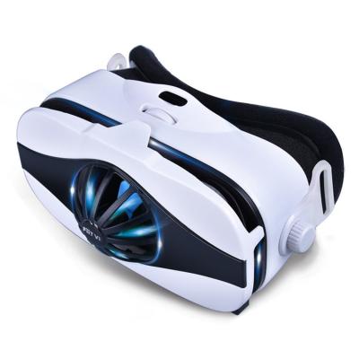 China Public Smart Phone Android IOS Win Vr Glasses Phone Vr Boxes Virtual Reality 3d Video Glasses For Movie Blue for sale