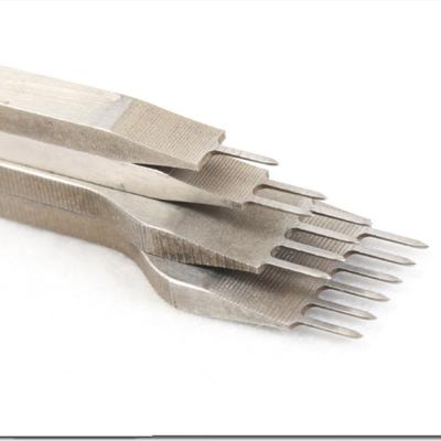 China Leather Craft Tools 4Pcs 3mm /4mm Hole Leather Tool Punches Punch Tool Fork Quilting Leather Craft Tools for sale