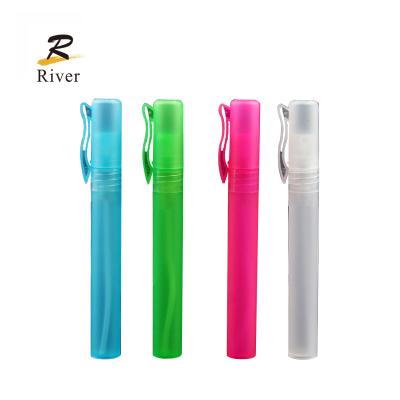 China Lens River Optical Supply 10ml Portable Colorful Cleaning Spray Pen Shape Bottle Eyewear Lens for sale