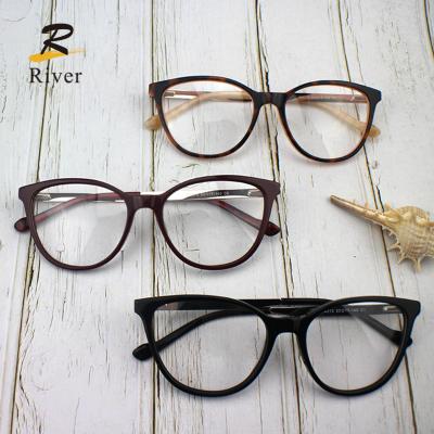 China china oem manufacturer fashion eyewear glass frames retro acetate optical glasses frames optical glass for sale